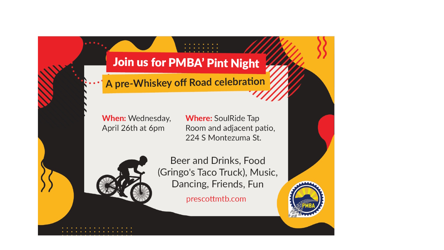 A digital flyer about PMBA event